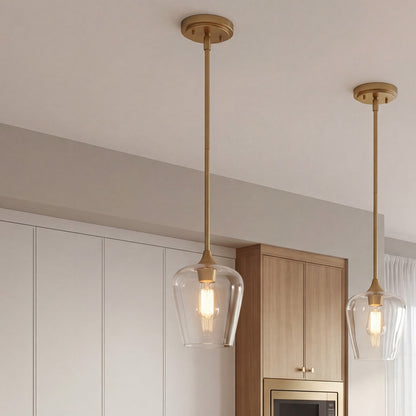 1 Light Pendant, Polished Chrome