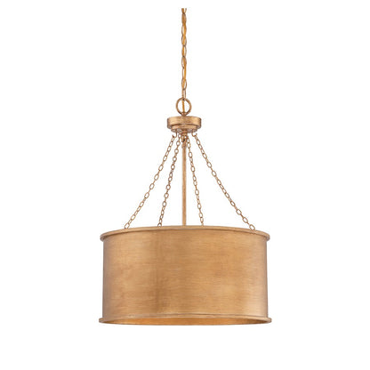 Savoy House Rochester 4-Light Pendant, Gold Patina - 7-487-4-54