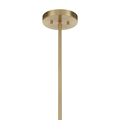 Savoy House Sententas 9 Lt Pendant, Noble Brass