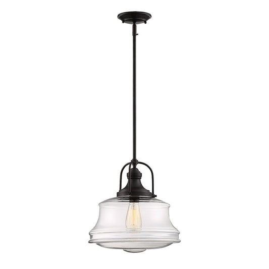 Savoy House Garvey 1-Light Pendant, English Bronze - 7-5012-1-13