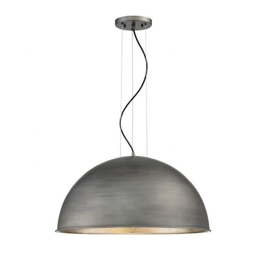 Savoy House Sommerton 3-Light Pendant, Rubbed Zinc/Silver Leaf - 7-5014-3-85