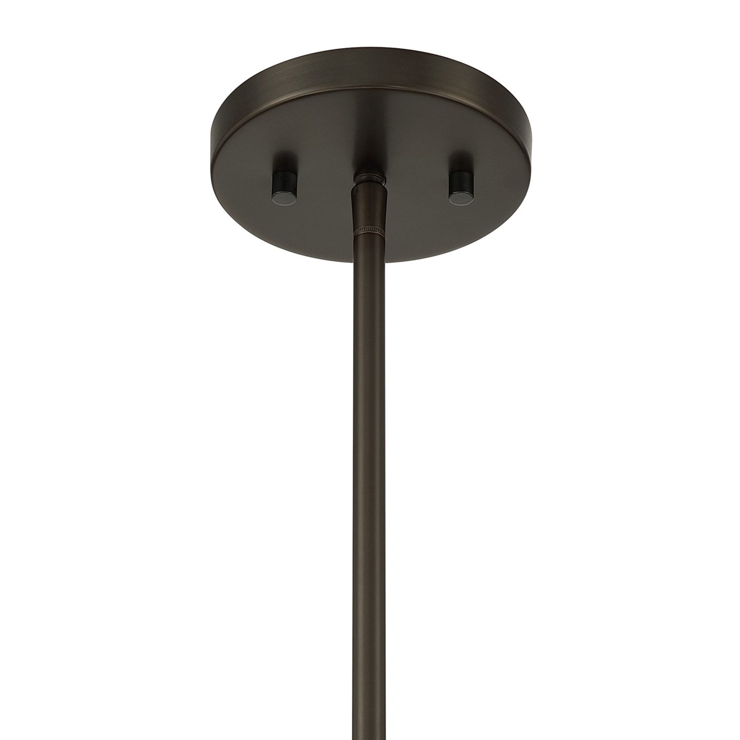 Savoy House Porter 8in 1-Light Pendant | Coastal Mediterranean Bronze and White Opal Glass | Kitchen Island & Hallway | 8 x 8 x 20 in | Model 7-5699-1-15