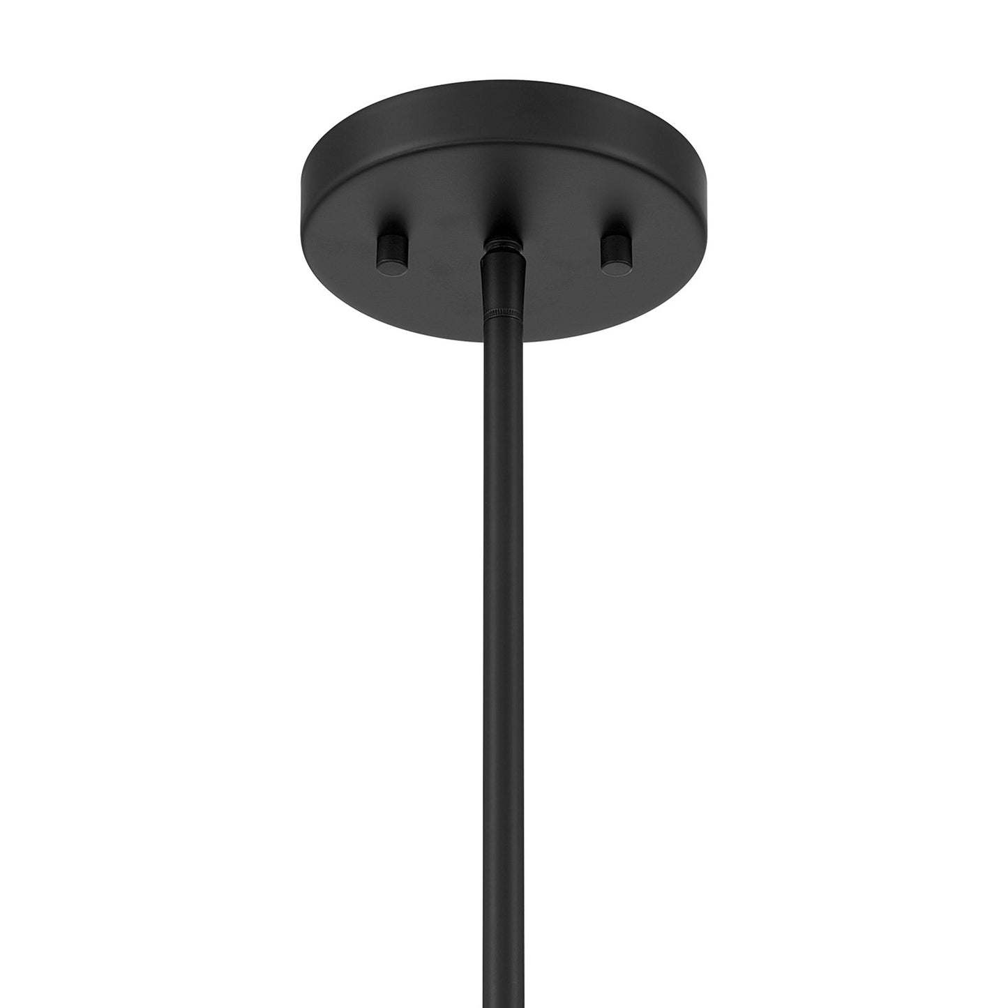 Savoy House Porter 8in 1-Light Mini-Pendant | Coastal Craftsman Matte Black and White Opal Glass | Kitchen Island & Dining Room | 8 in | Model 7-5699-1-89
