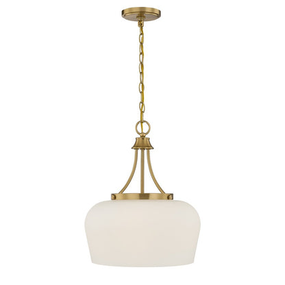 Savoy House Essentials Octave 3 Lt Pendant, Warm Brass