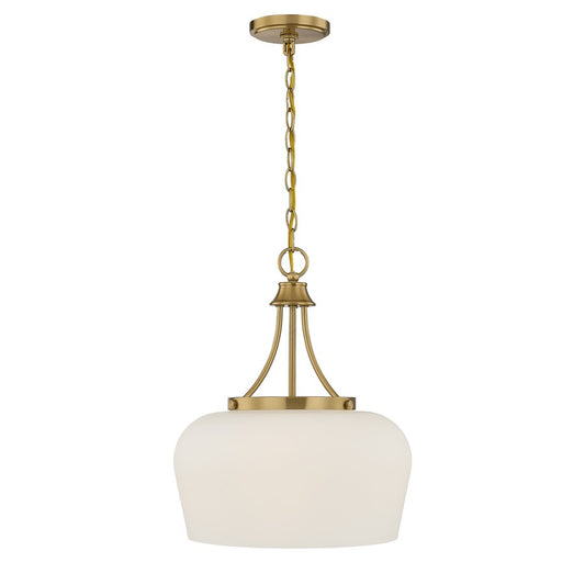 Savoy House Essentials Octave 3 Lt Pendant, Warm Brass