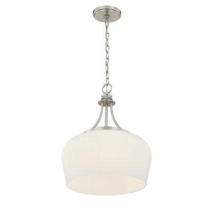 Savoy House Essentials Octave 3 Lt Pendant, Satin, Satin Nickel