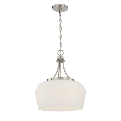 Savoy House Essentials Octave 3 Lt Pendant, Satin, Satin Nickel