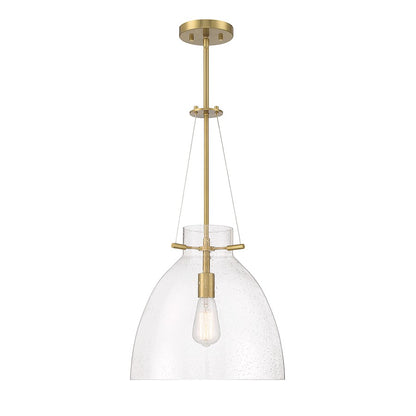 Savoy House Foster 1-Light Pendant, Warm Brass - 7-7006-1-322