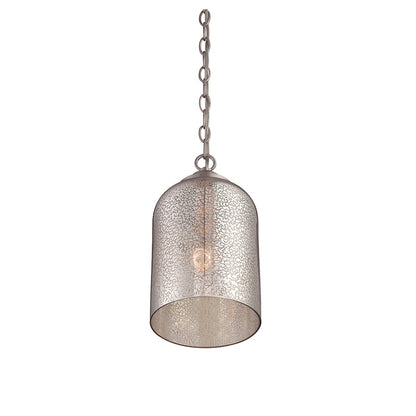 1 Light Pendant, Satin Nickel