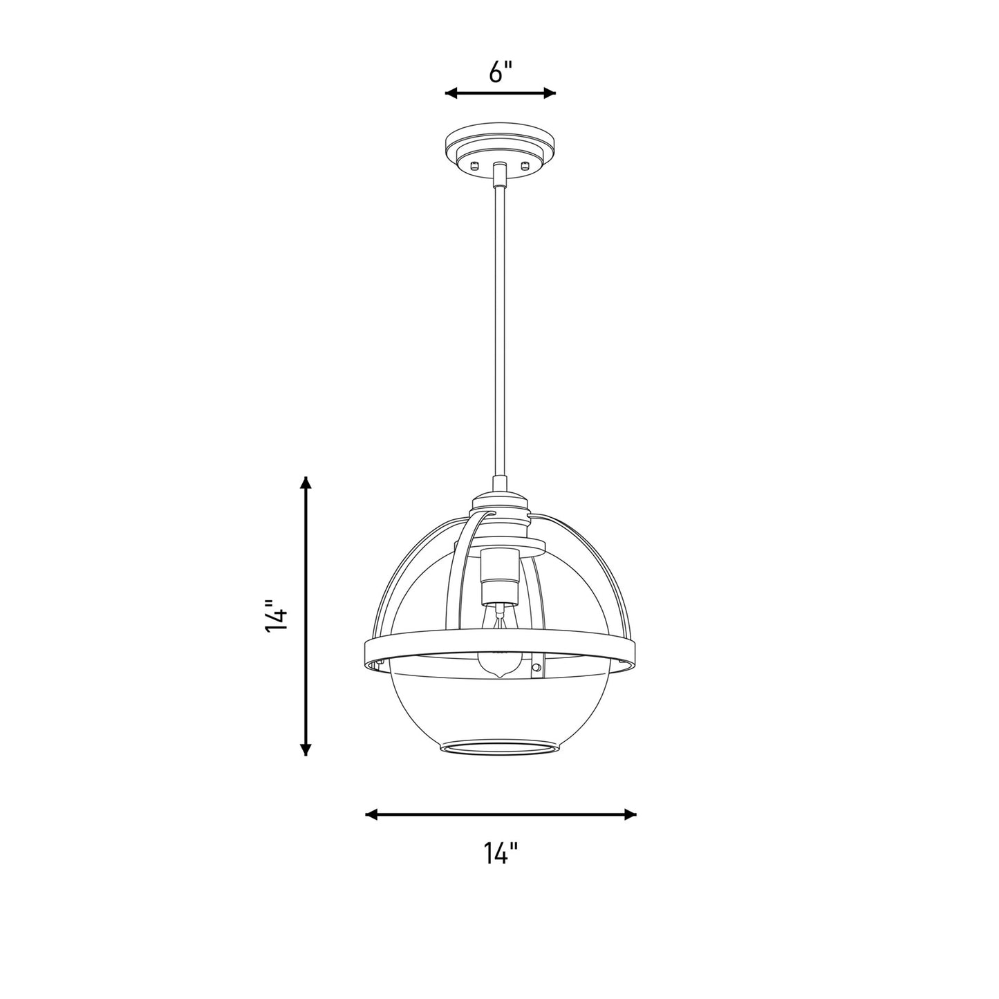 1 Light Pendant