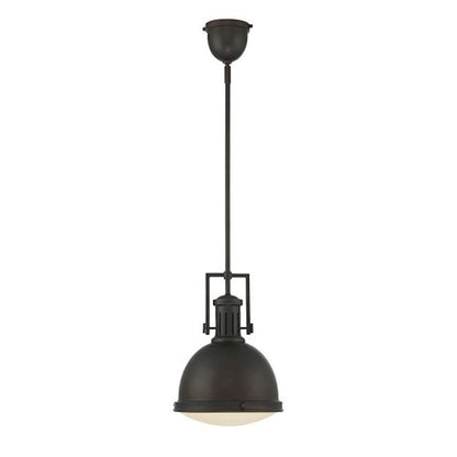 1 Light Pendant, Polished Nickel