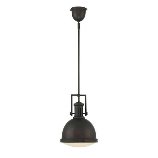 1 Light Pendant, Polished Nickel