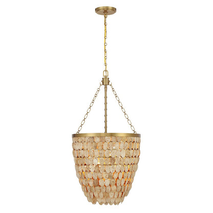Savoy House Catalan 4 Light Pendant, Warm Brass - 7-7560-4-322