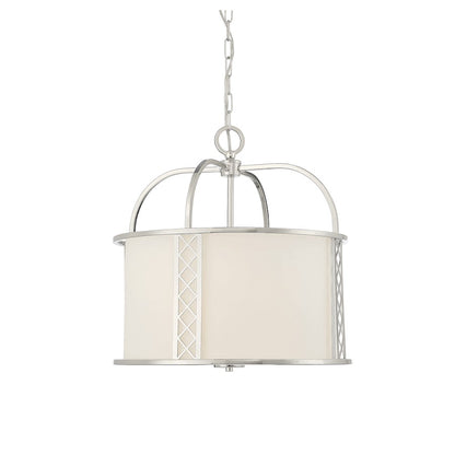3 Light Pendant, Matte Black