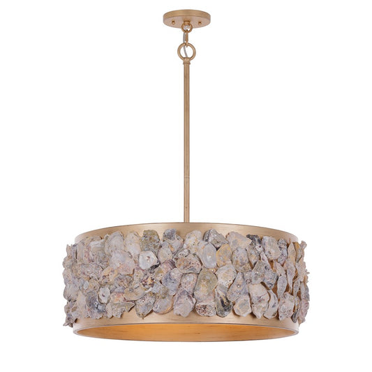 Savoy House Leanne 4 Lt Pendant, Chandon