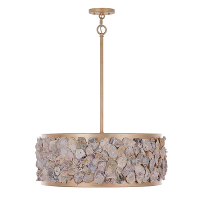 Savoy House Leanne 4 Lt Pendant, Chandon