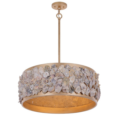 Savoy House Leanne 4 Lt Pendant, Chandon