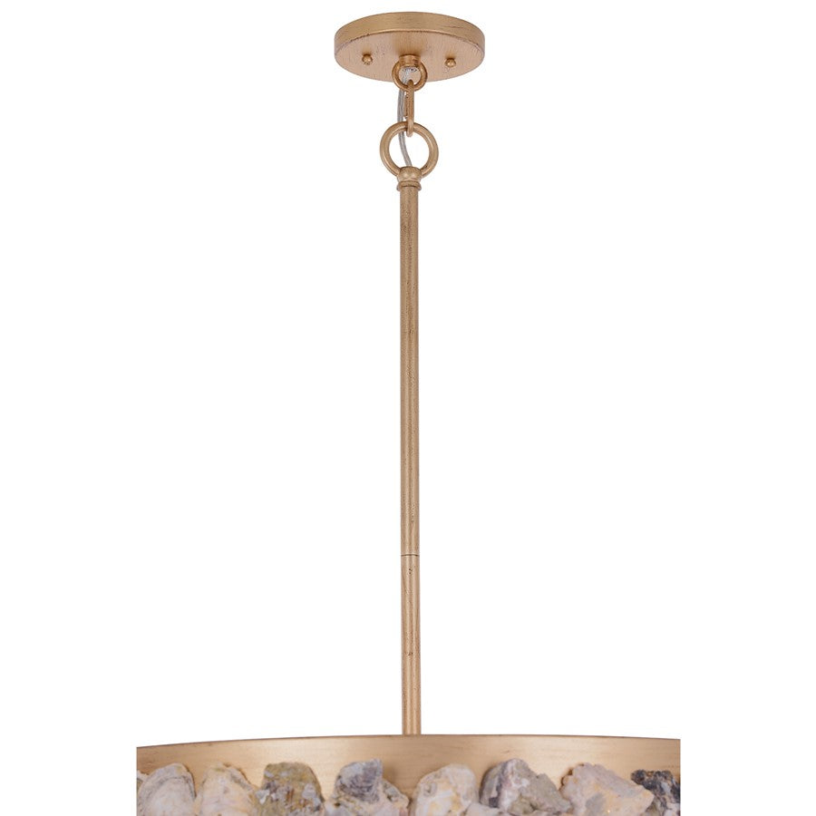 Savoy House Leanne 4 Lt Pendant, Chandon