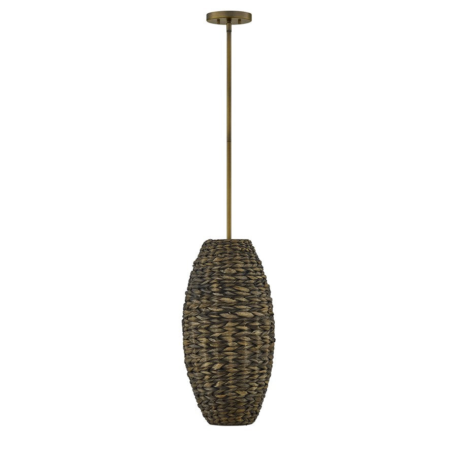 Savoy House Tierra Brisa 1Lt Pendant, Riviera, Riviera Brass