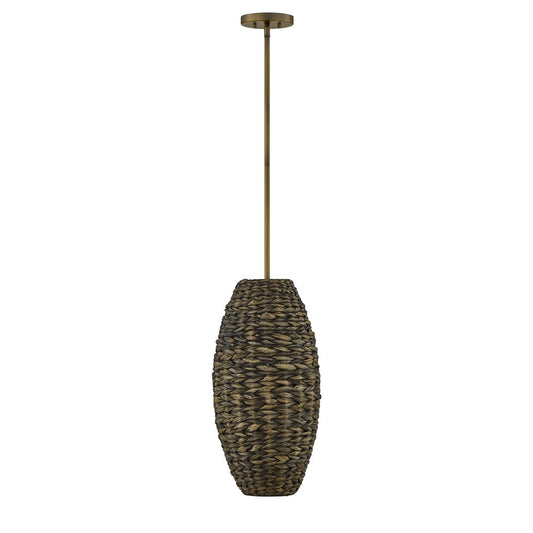 Savoy House Tierra Brisa 1Lt Pendant, Riviera, Riviera Brass