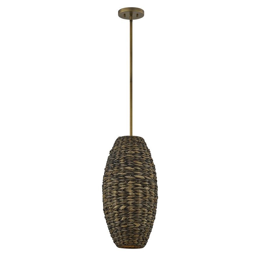 Savoy House Tierra Brisa 1Lt Pendant, Riviera, Riviera Brass