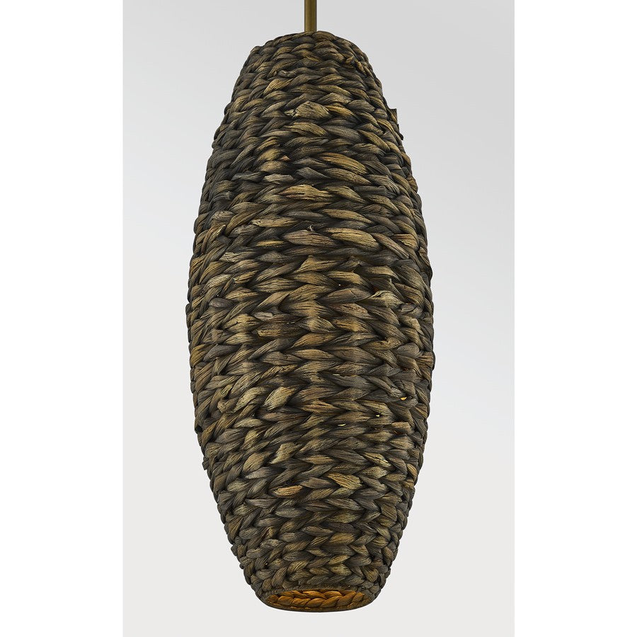 Savoy House Tierra Brisa 1Lt Pendant, Riviera, Riviera Brass