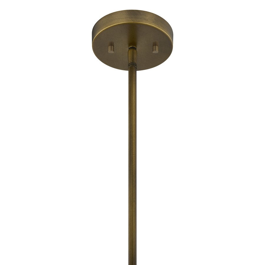 Savoy House Tierra Brisa 1Lt Pendant, Riviera, Riviera Brass