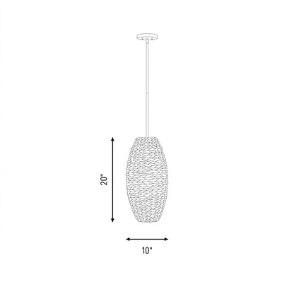 Savoy House Tierra Brisa 1Lt Pendant, Riviera, Riviera Brass