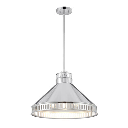 Savoy House Seagram 3-Light Pendant, Polished Nickel - 7-8801-3-109