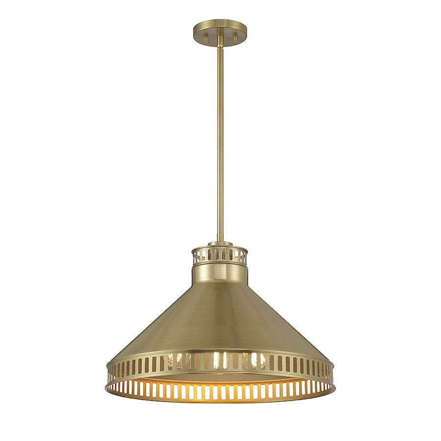3 Light Pendant, Matte Black