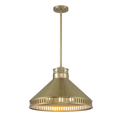 3 Light Pendant, Matte Black