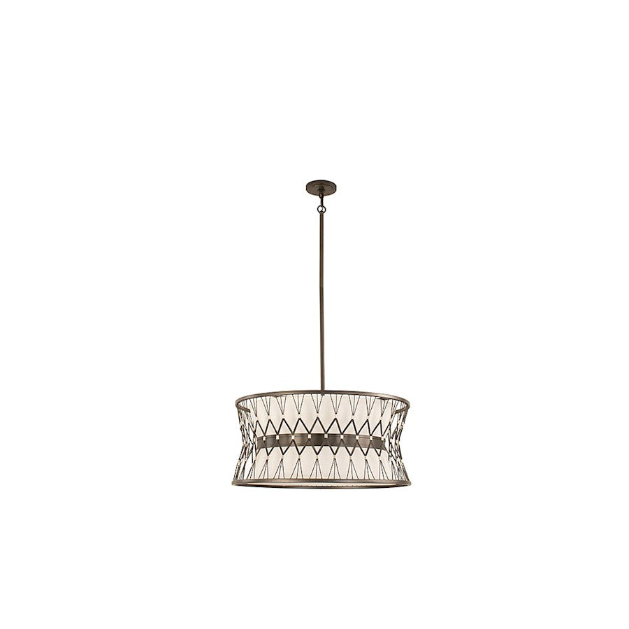 6 Light 22" Pendant, Rumba