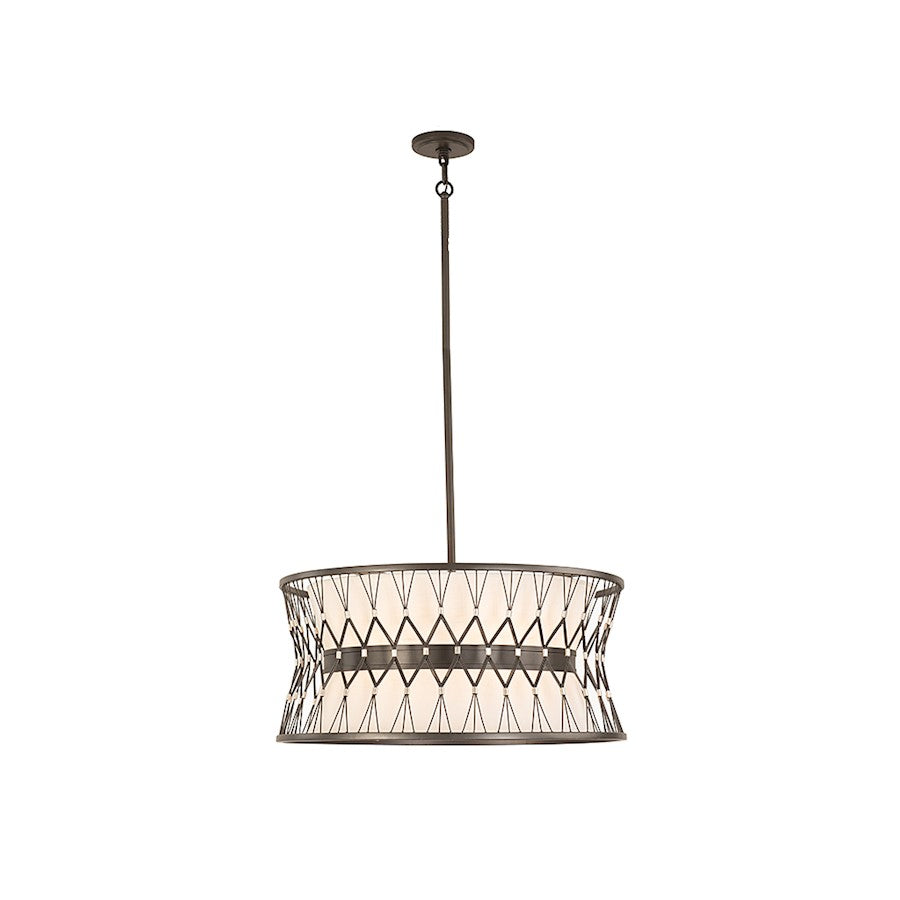 6 Light 22" Pendant, Rumba