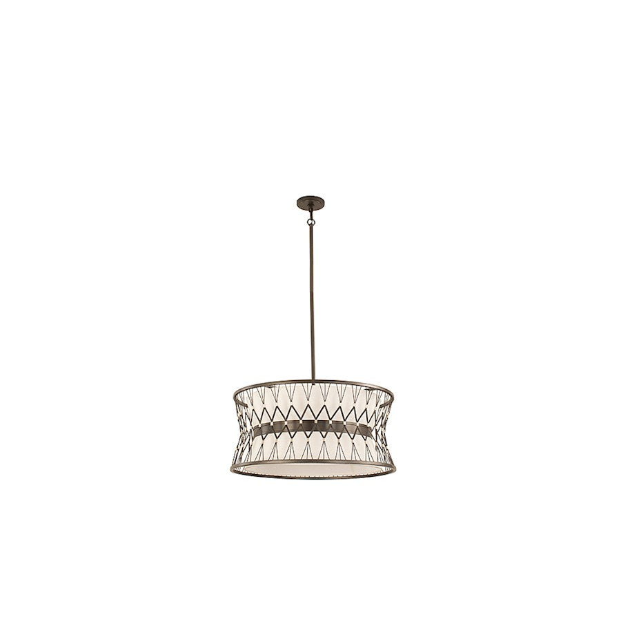 6 Light 22" Pendant, Rumba