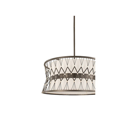 6 Light 22" Pendant, Rumba