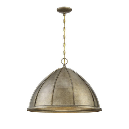 3 Light Pendant, Chelsea Gold