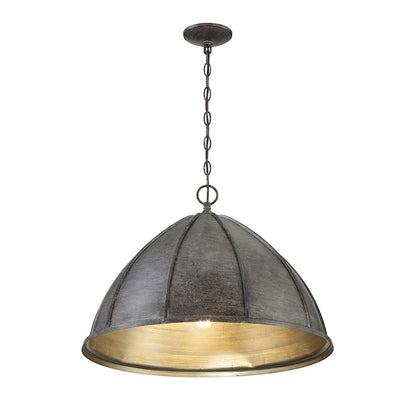 3 Light Pendant, Chelsea Walnut