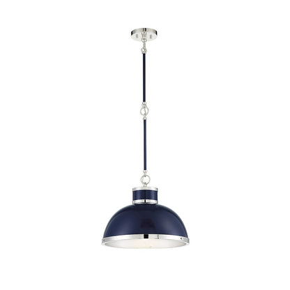 1 Light Pendant, Navy