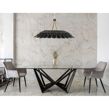 6 Light Pendant, Midnight