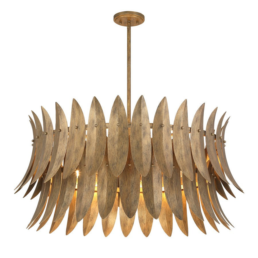 Savoy House Sanctuary 8 Light Pendant, Coronado