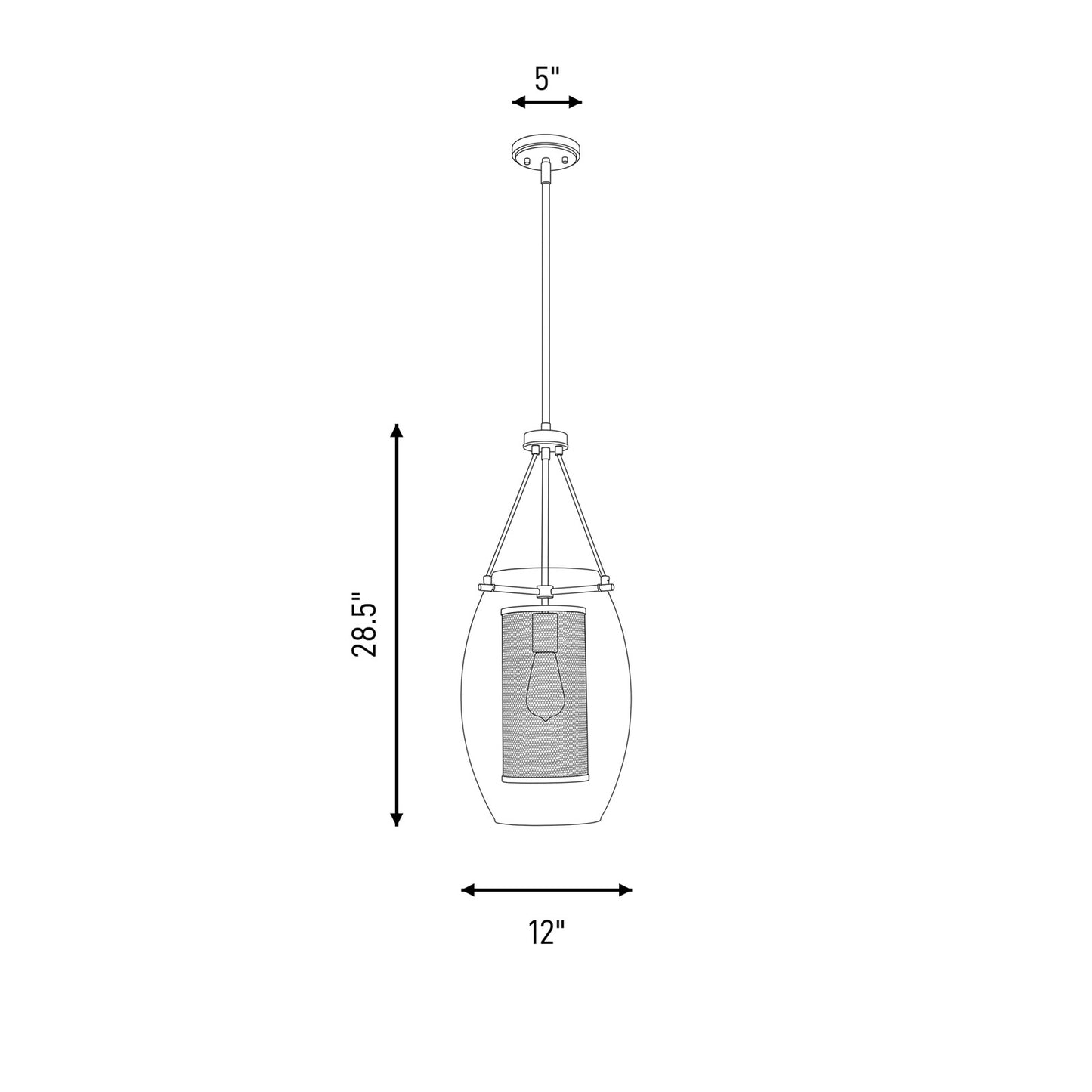 1 Light Pendant