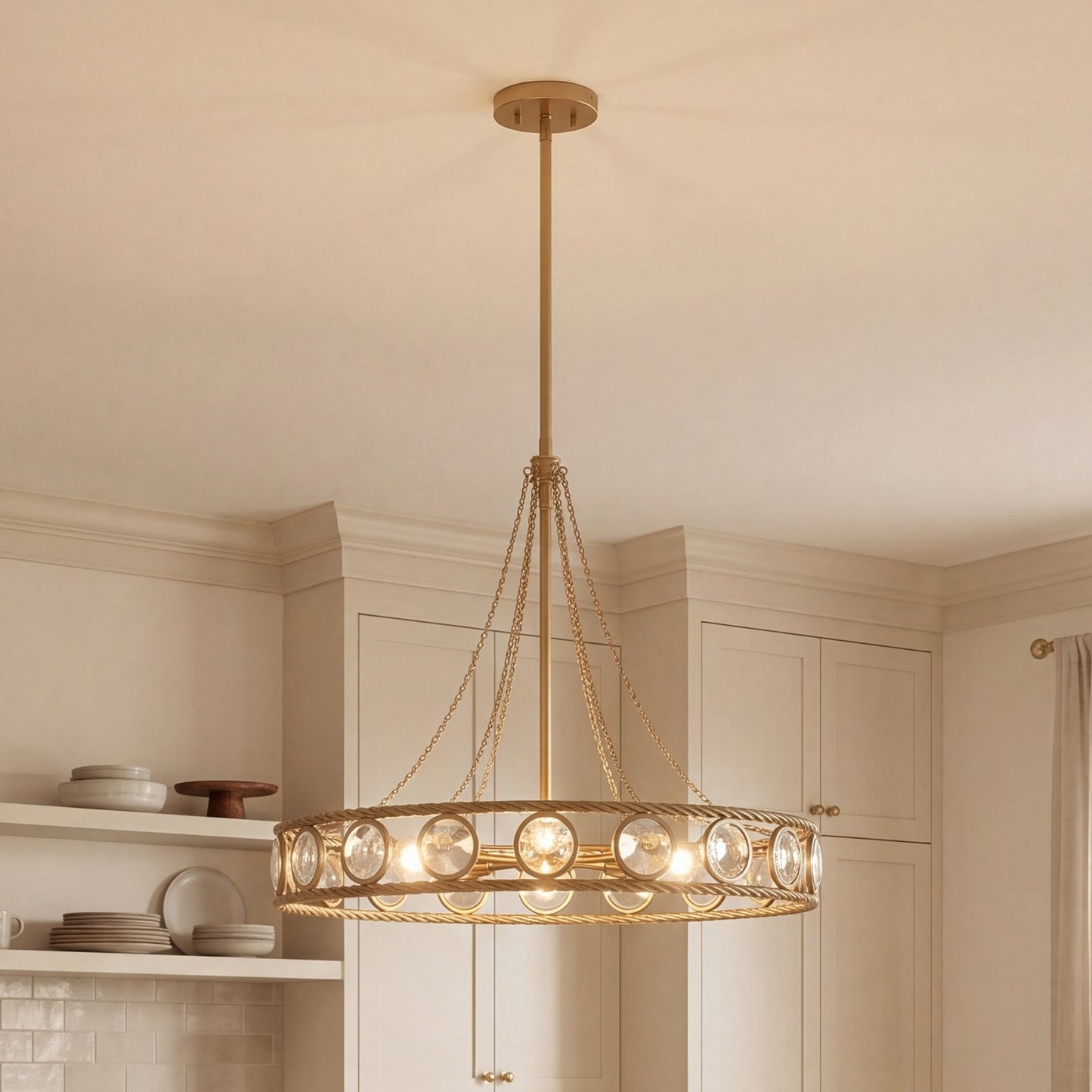 Savoy House Cologne 6 Lt Pendant, Opulent Gold