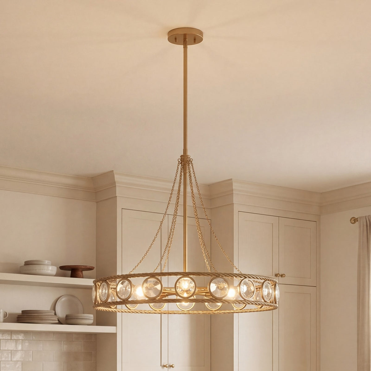 Savoy House Cologne 6 Lt Pendant, Opulent Gold