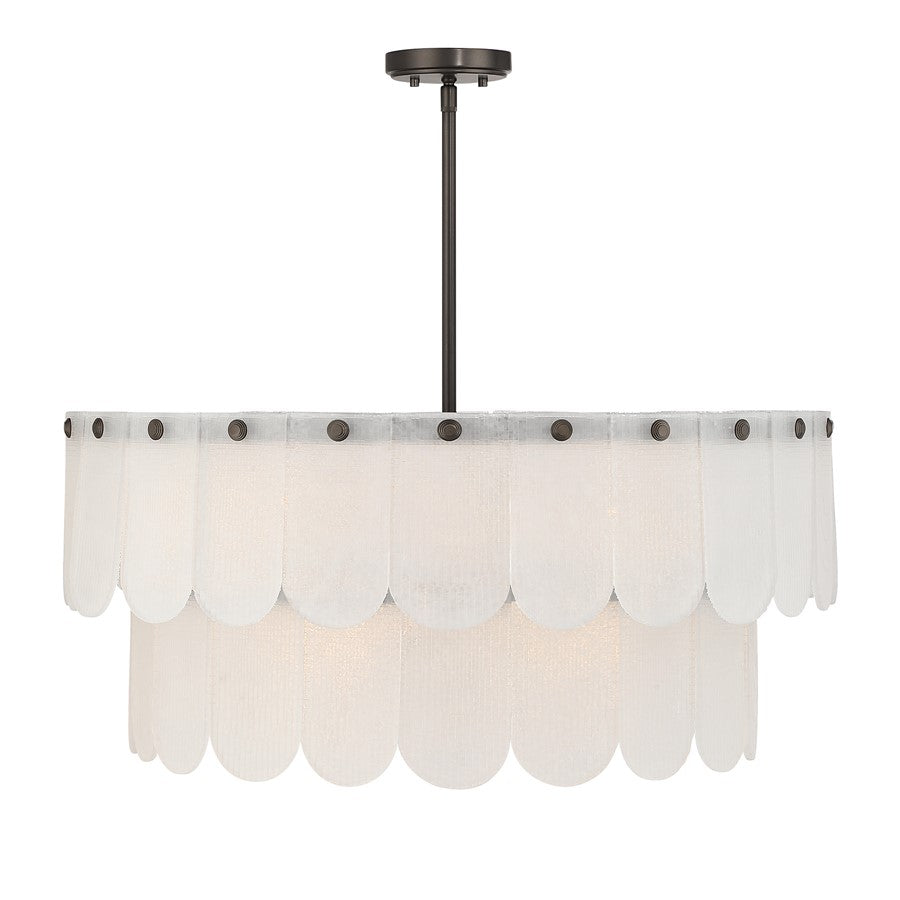 Savoy House Essentials Ashton 10 Lt Pendant, Mediterranean Bronze