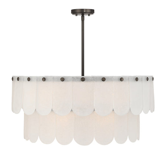 Savoy House Essentials Ashton 10 Lt Pendant, Mediterranean Bronze