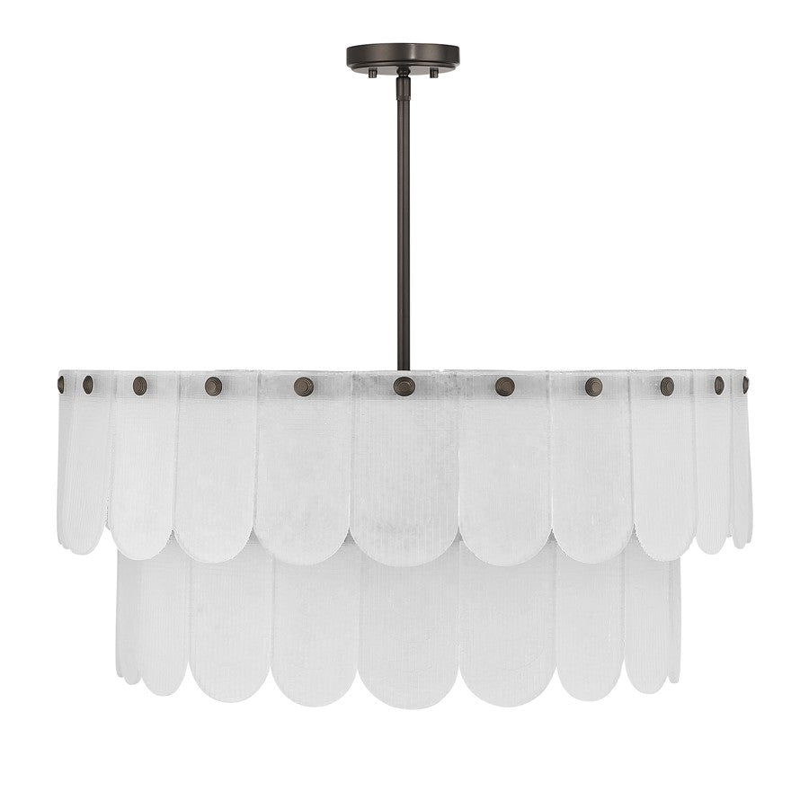 Savoy House Essentials Ashton 10 Lt Pendant, Mediterranean Bronze