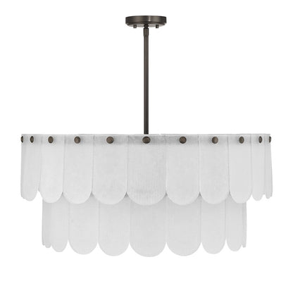 Savoy House Essentials Ashton 10 Lt Pendant, Mediterranean Bronze