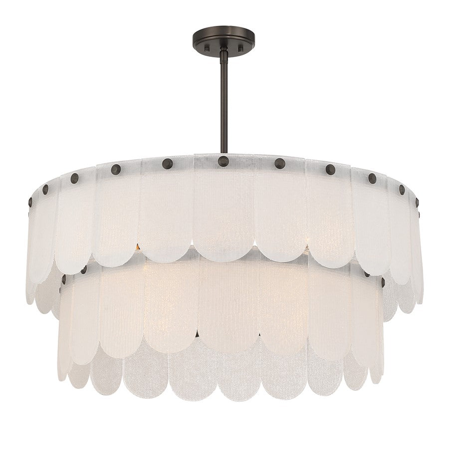 Savoy House Essentials Ashton 10 Lt Pendant, Mediterranean Bronze