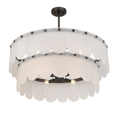 Savoy House Essentials Ashton 10 Lt Pendant, Mediterranean Bronze