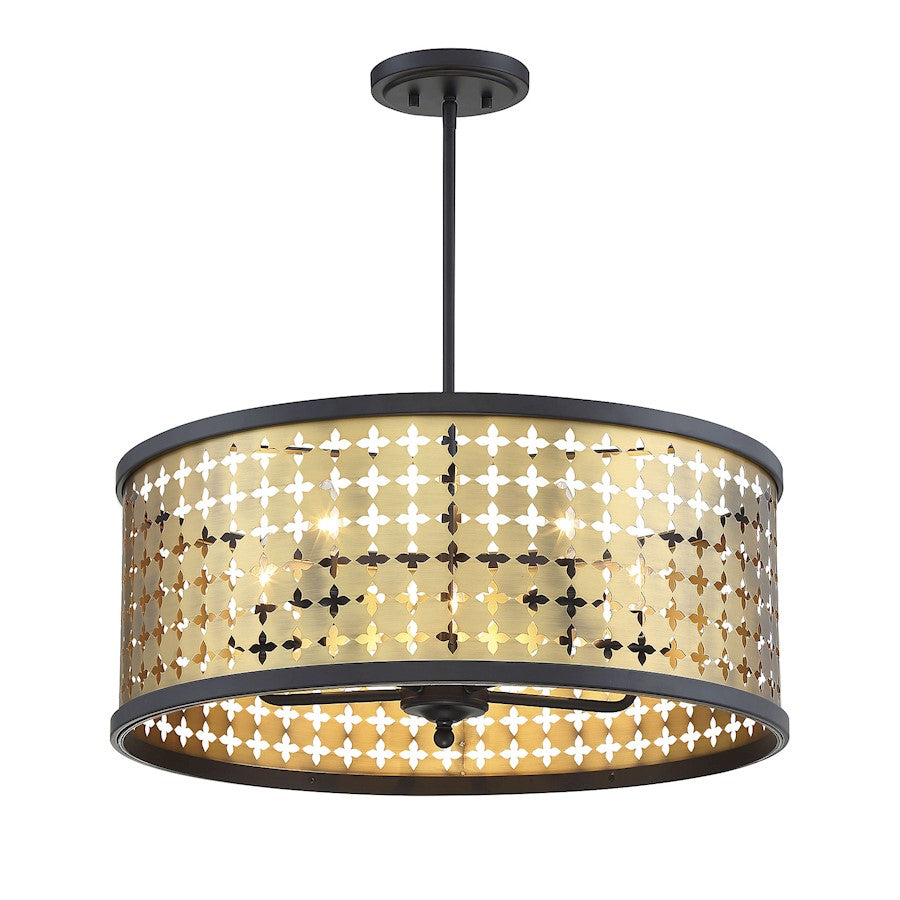 5 Light Pendant, Castillo